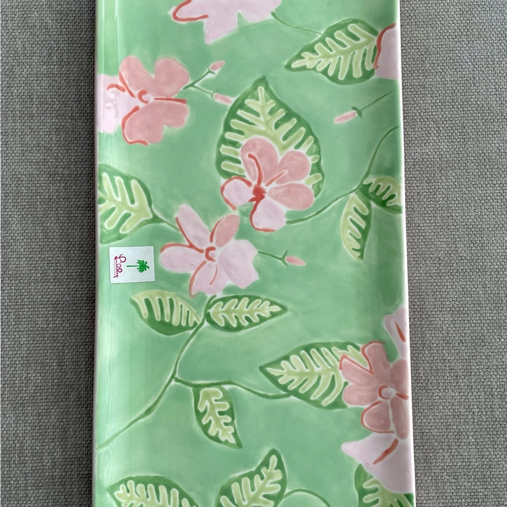 Pretty Lilly Pulitzer tray